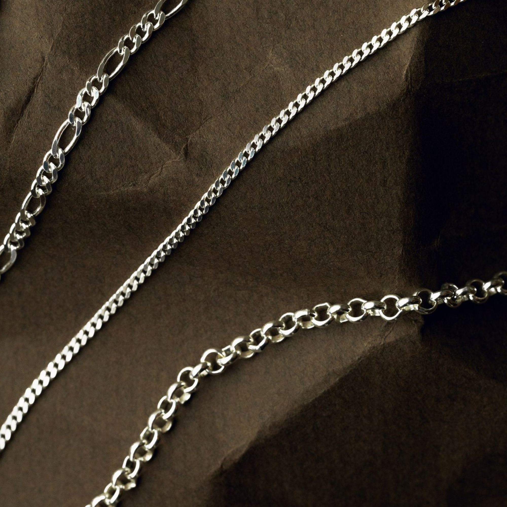 Sterling Silver Rolo Bracelet