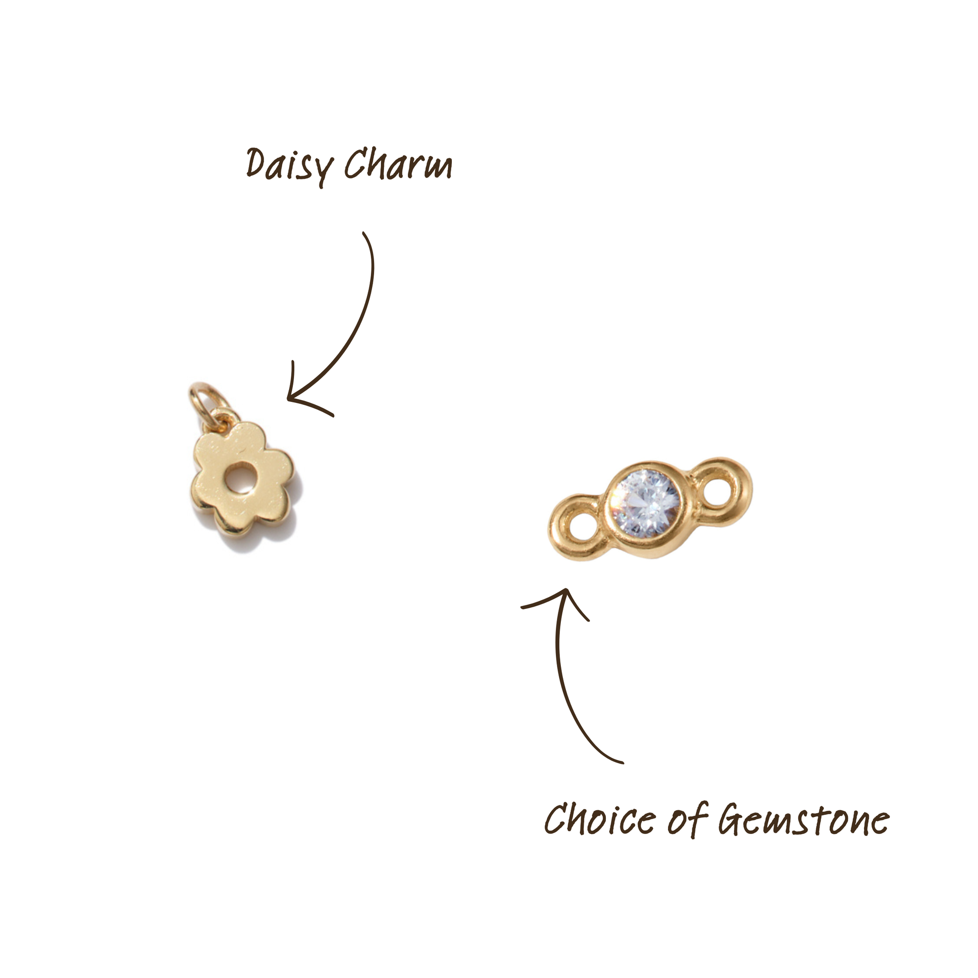 Daisy Gemstone Love Story Bracelet