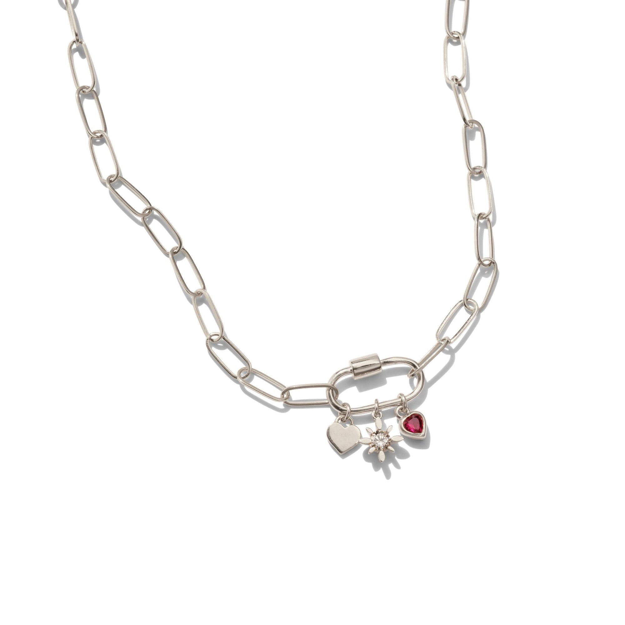 Davy Keepsake Lock Love Story Necklace