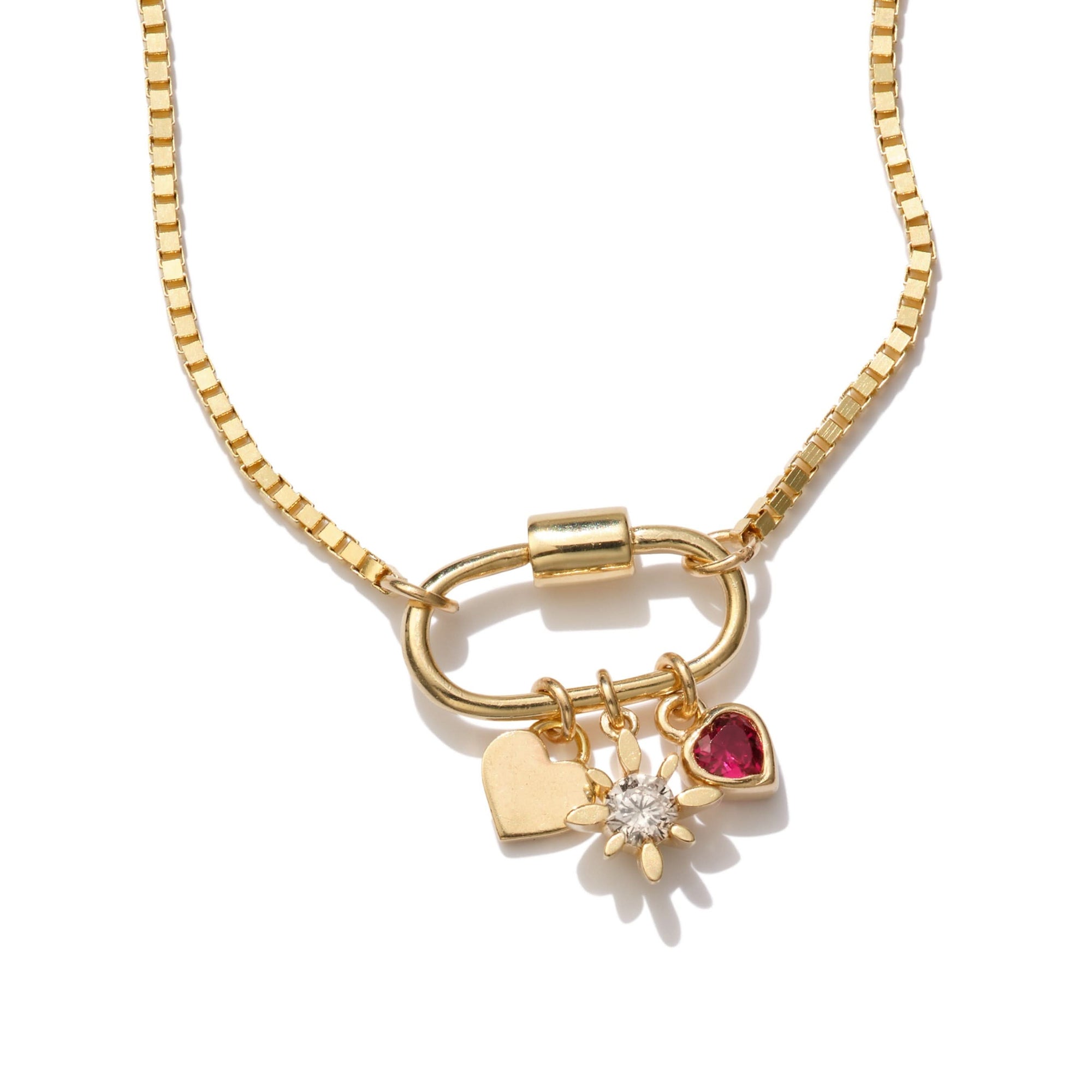Drake Keepsake Lock Love Story Necklace