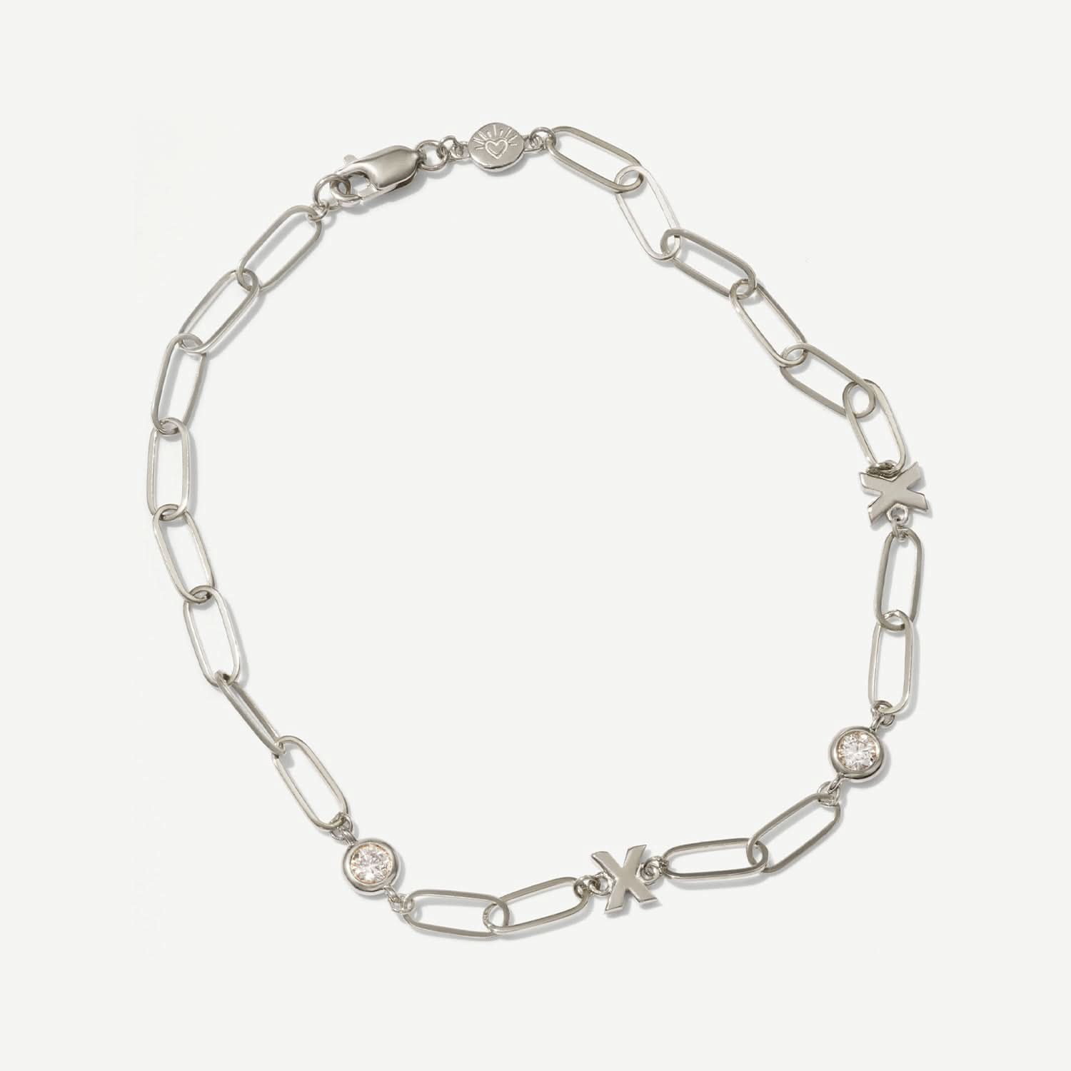 "XOXO" Diamond Love Story Bracelet