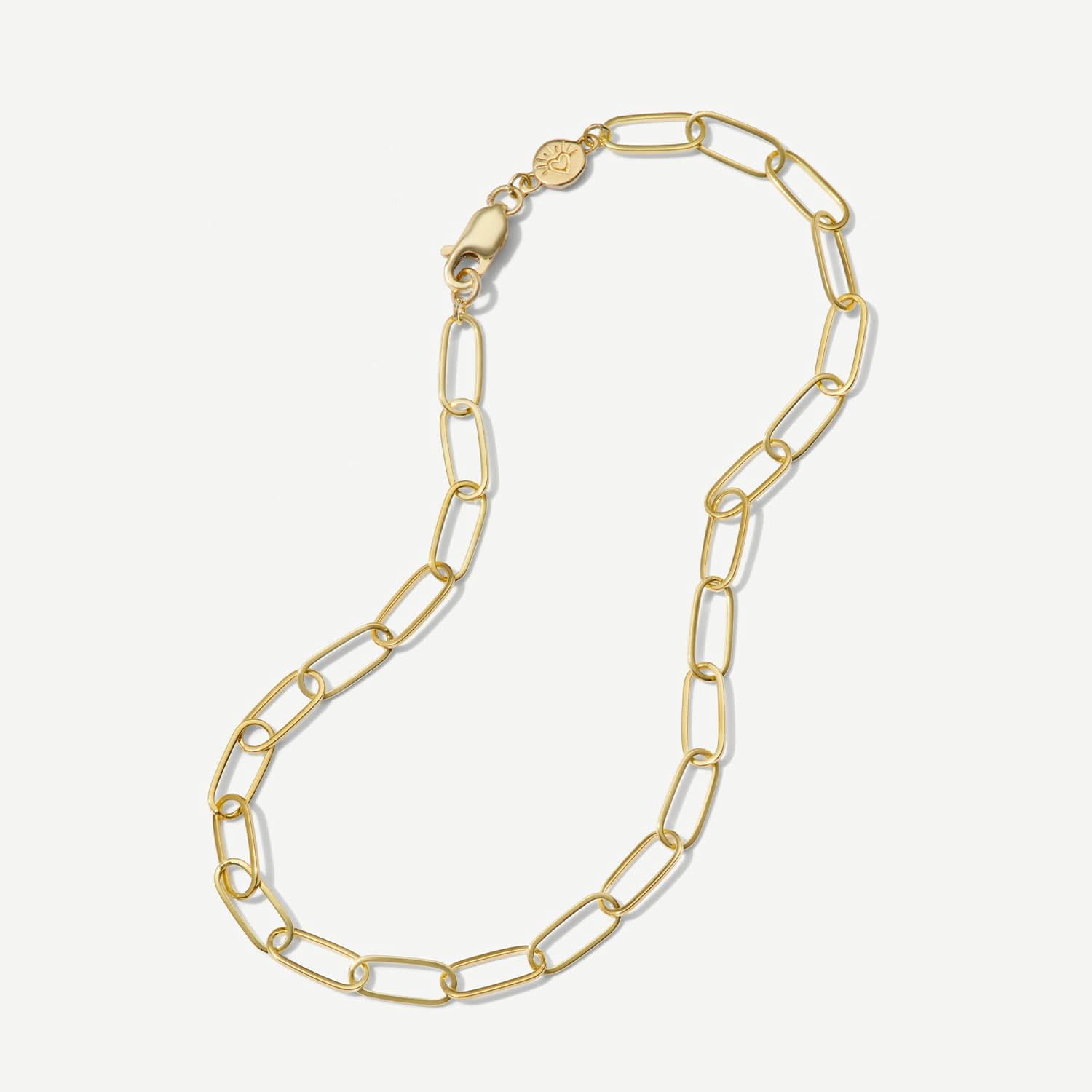 Davy Paperclip Love Story Bracelet