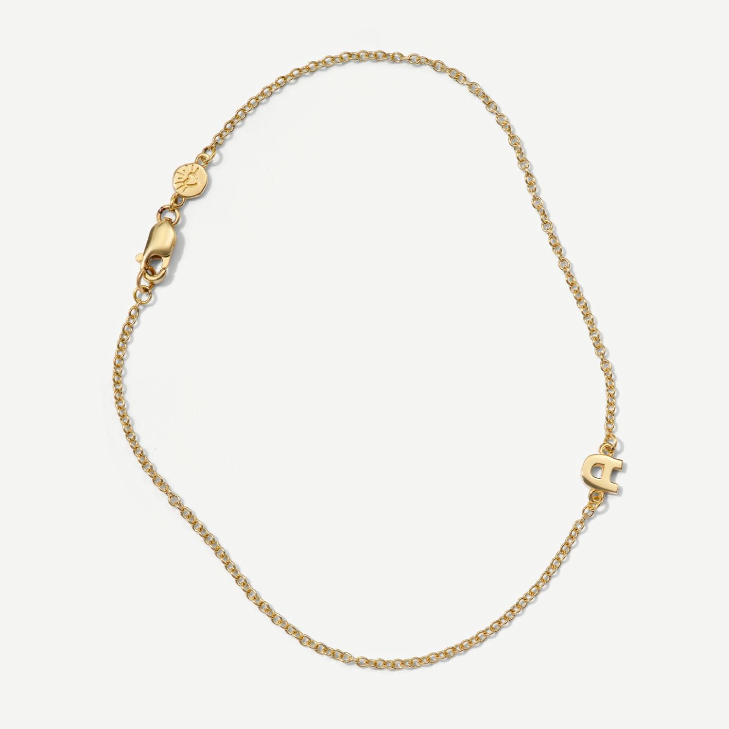 Love Letter Bracelet, 14k Yellow Gold