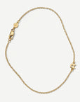 Love Letter Bracelet, 14k Yellow Gold