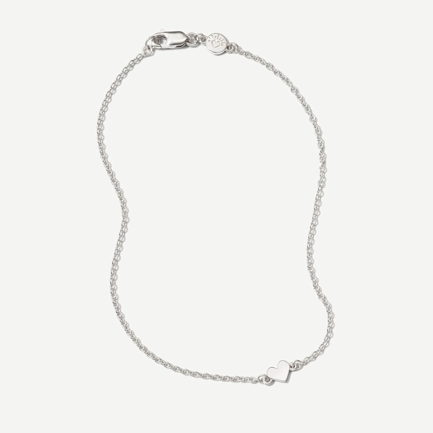 Token Heart Bracelet