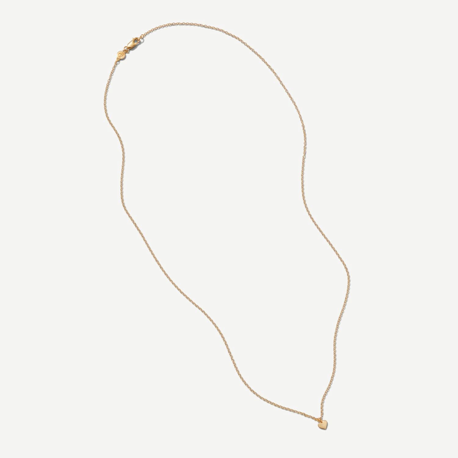 Token Heart Necklace