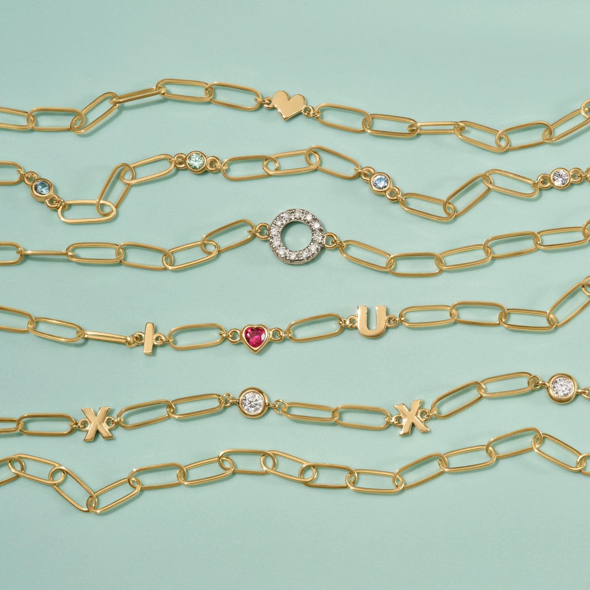 "XOXO" Diamond Love Story Bracelet