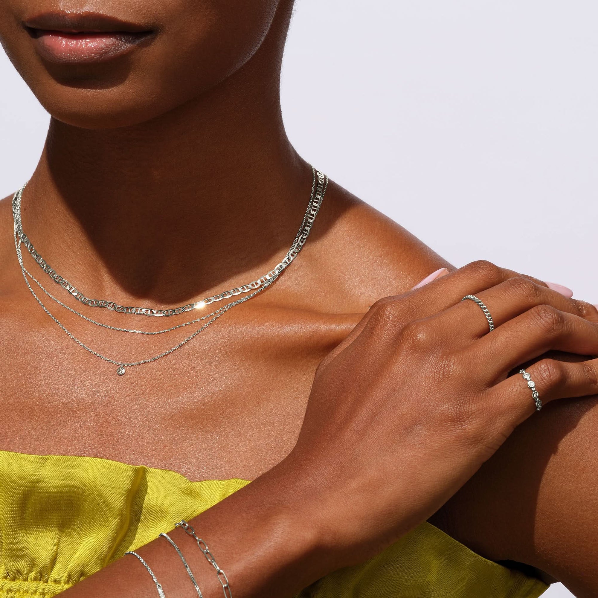 Johanna Anchor Necklace