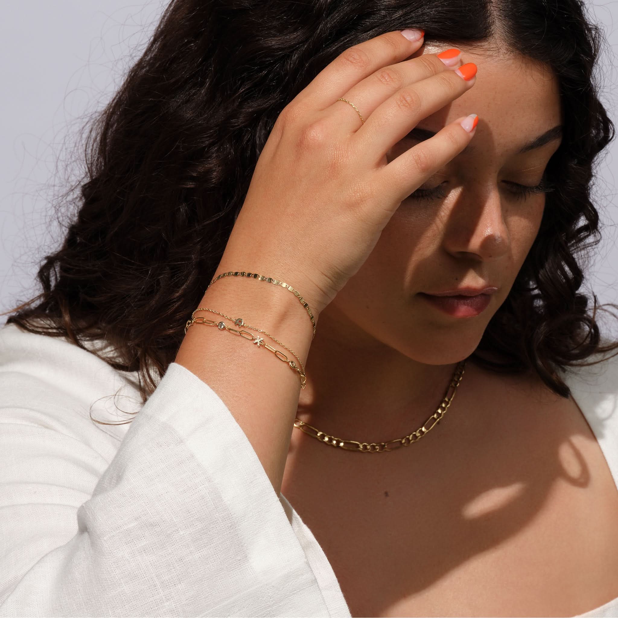 Kassidi Disk Bracelet