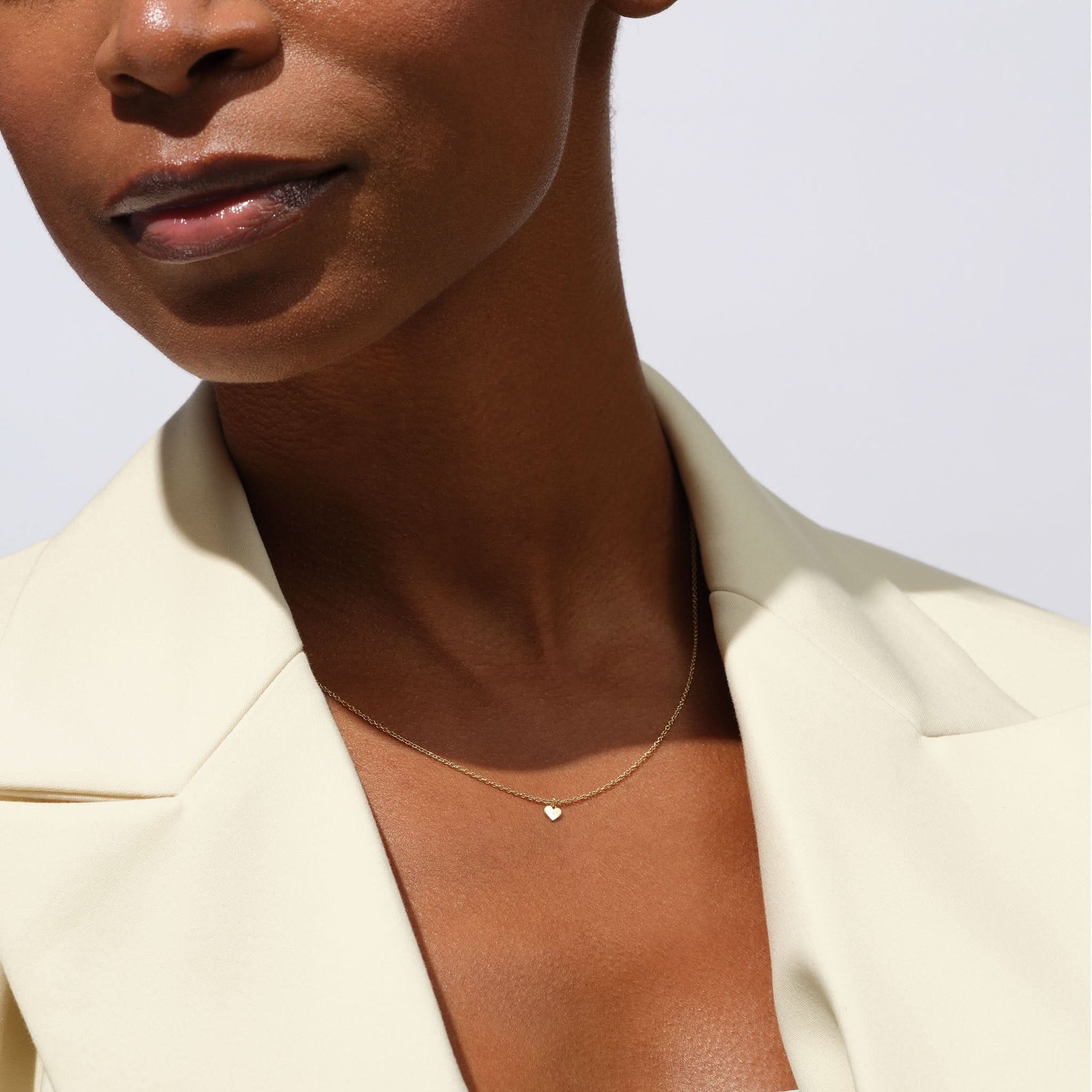 Token Heart Necklace