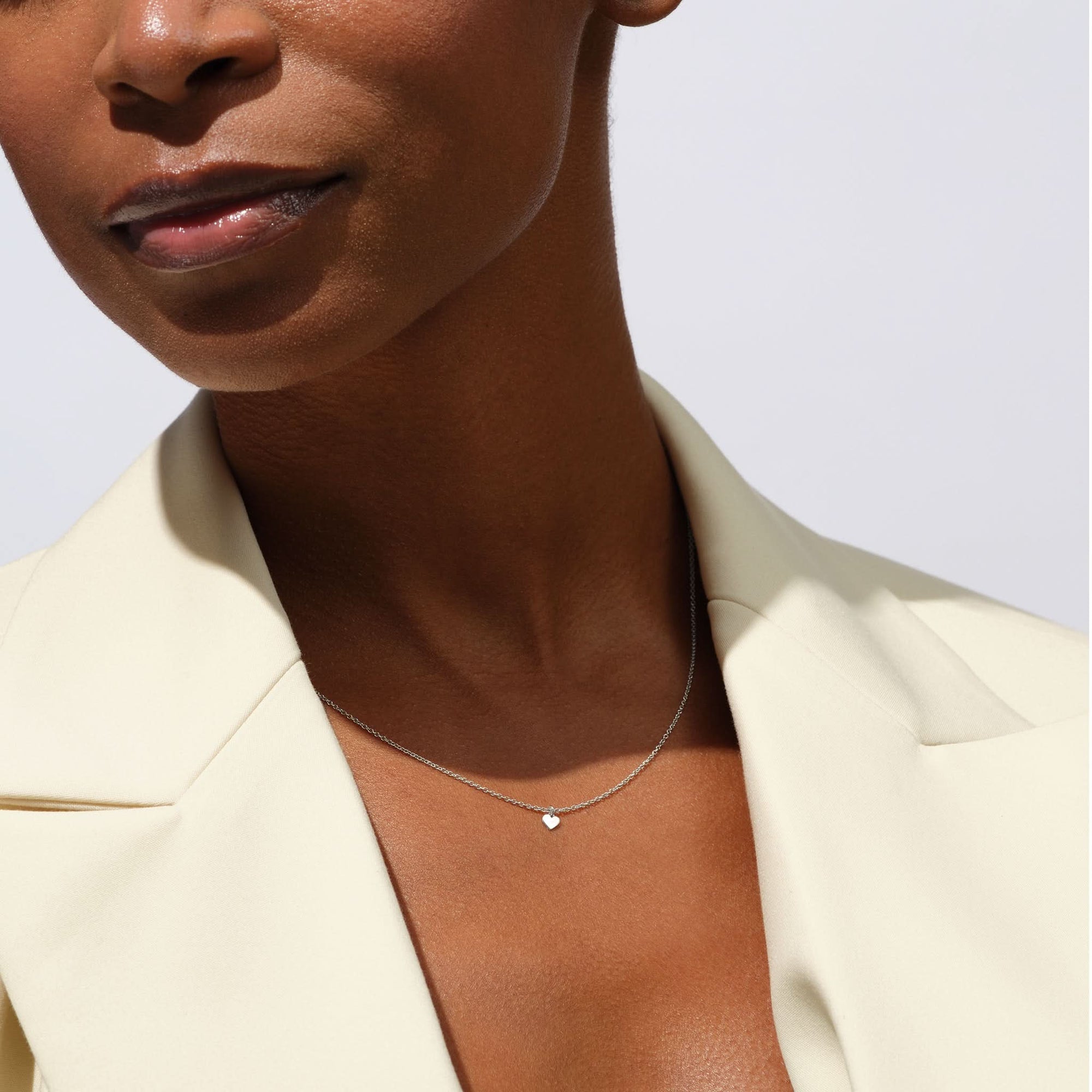 Token Heart Necklace