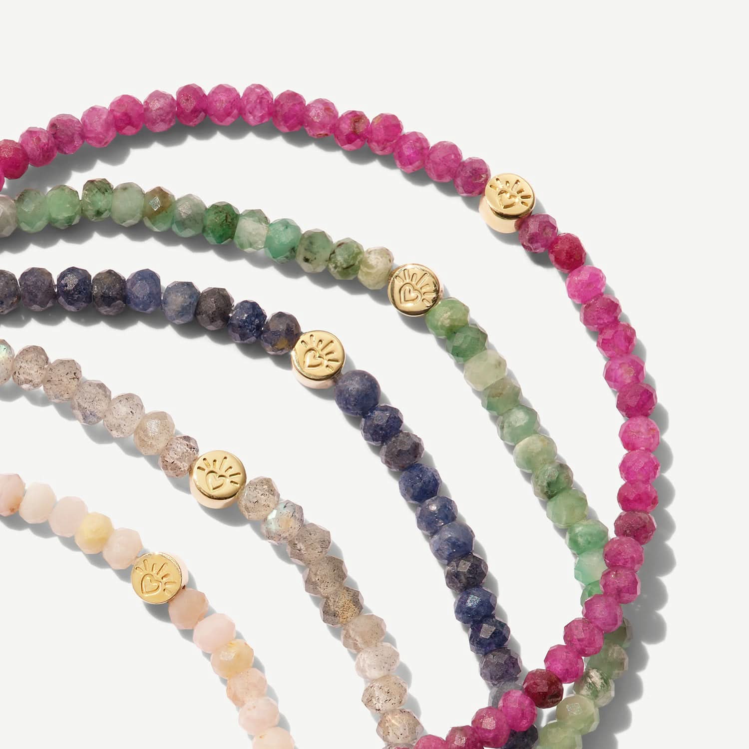 Labradorite Gemstone Stretch Bracelet
