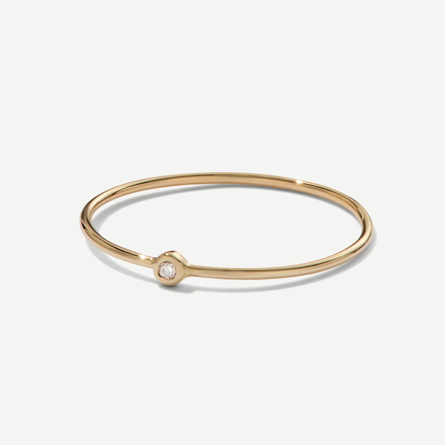 Diamond Wink Stacker Ring