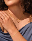 Austin Woven Heart Bracelet