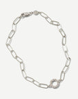 Infinity Pavé Circle Love Story Bracelet