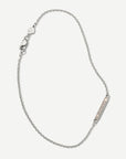 Infinity Pavé Diamond Bar Bracelet