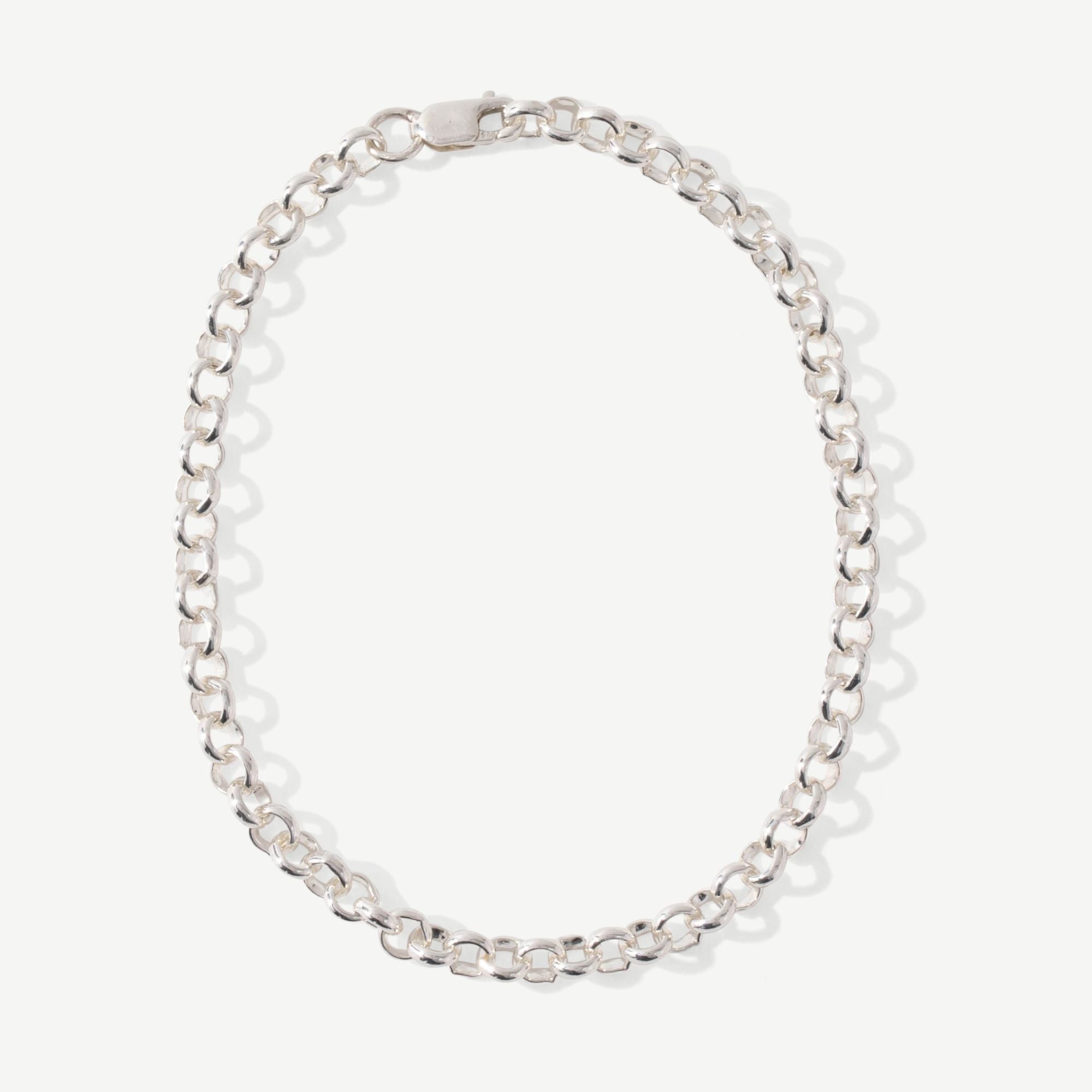 Sterling Silver Rolo Bracelet