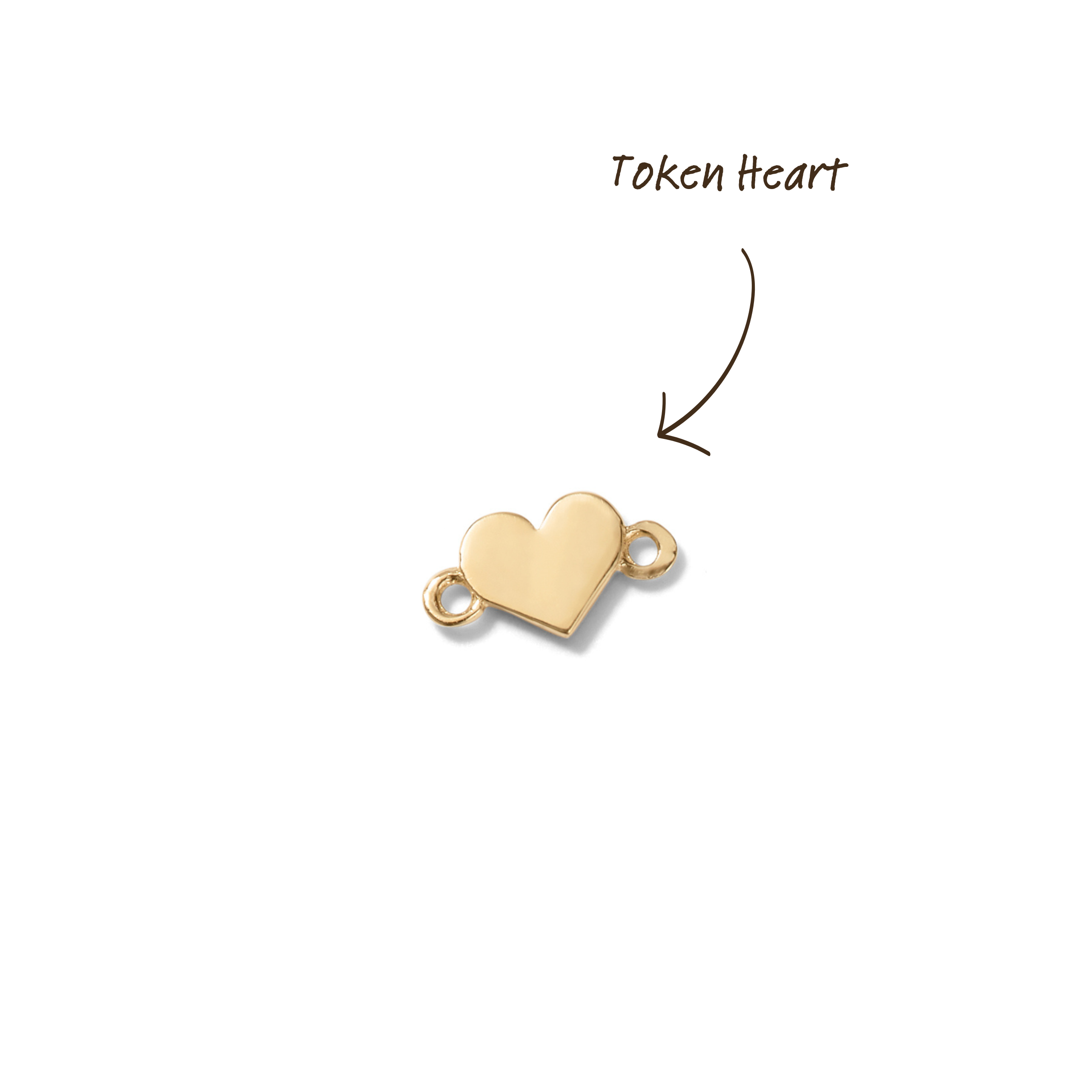 Token Heart Love Story Bracelet