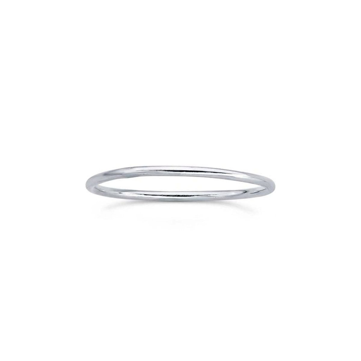 Sterling Silver Stack Ring: Thin Band