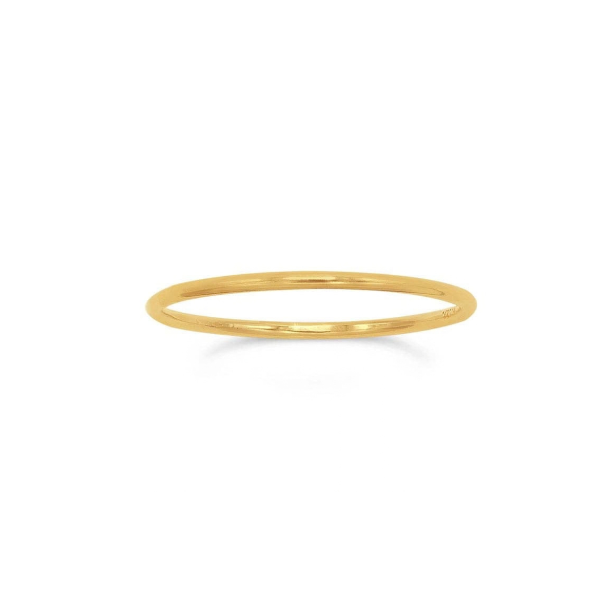 Gold Filled Stack Ring: Thin Band