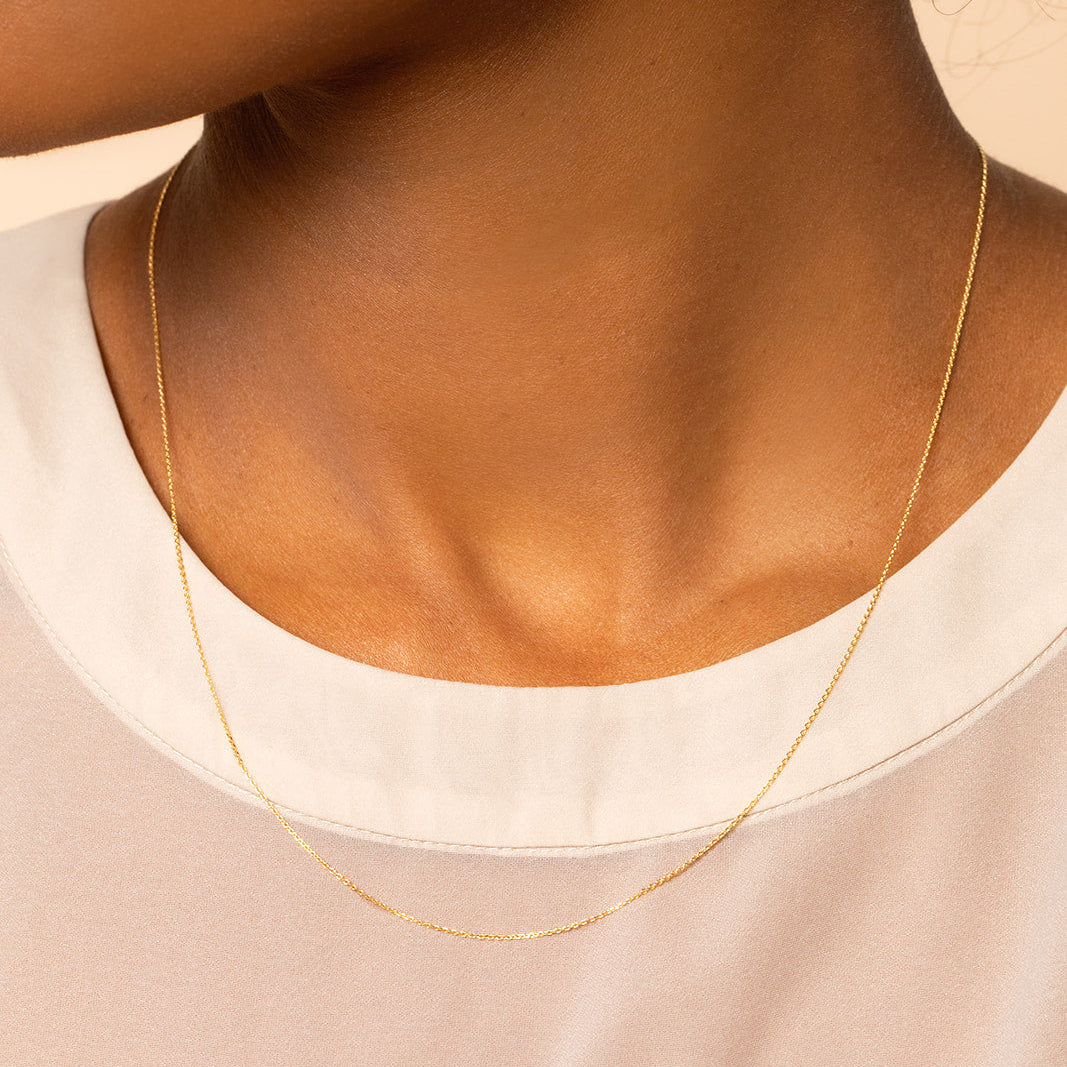 Golden Thread Necklace