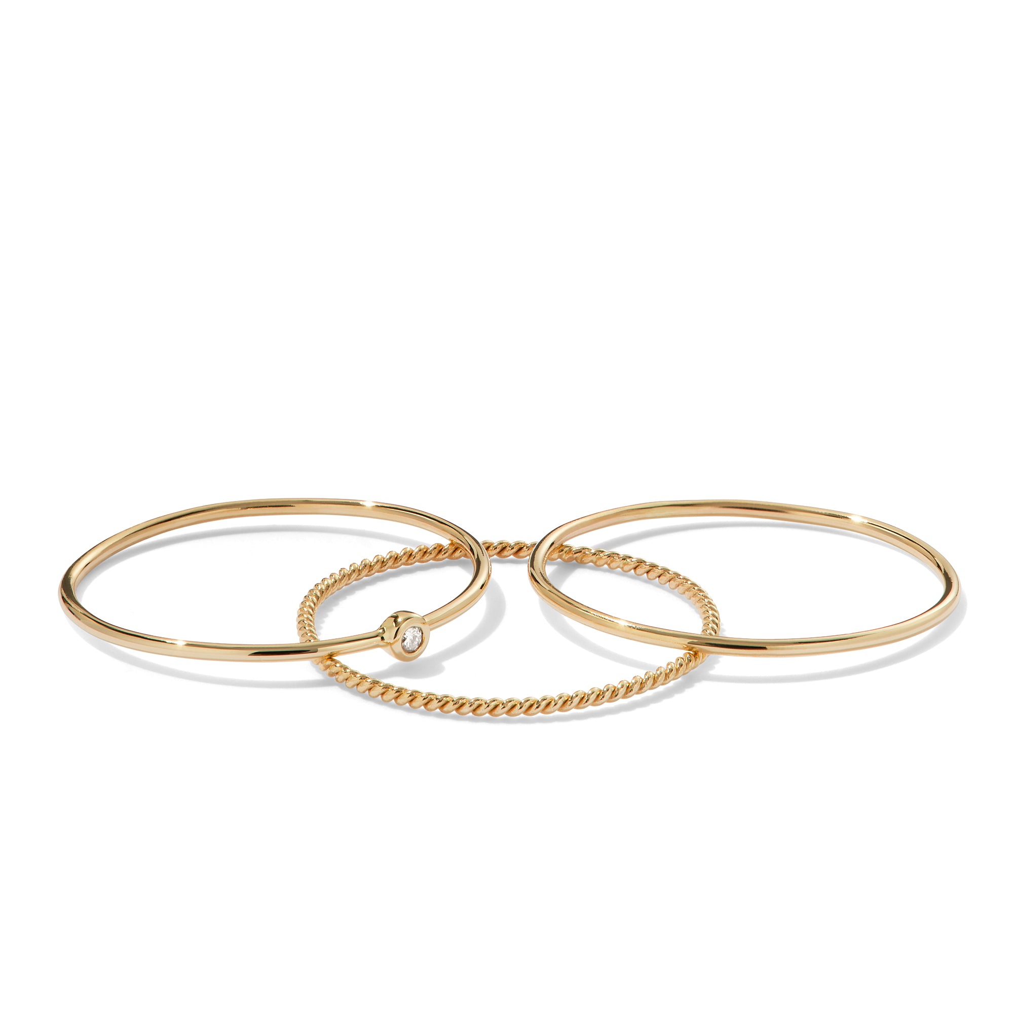 Fine Line Stacking Ring